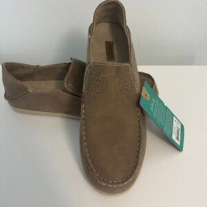 NWT Olukai Women Size 7.5 Nohea Nubuck Loafers